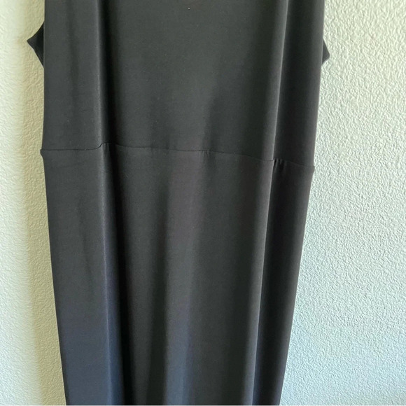 Leith Women’s Black Sleeveless Polyester Blend Dress - Picture 3 of 11